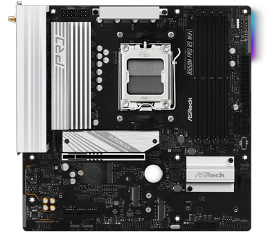ASRock B850M Pro RS WiFi DDR5 PCIe 5.0 microATX Motherboard
