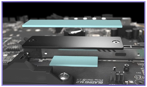High-Quality M.2 Heatsink Pad for PCIe 4.0 & PCIe 5.0