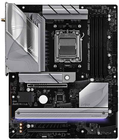 Amazon | ASRock マザーボード B850 LiveMixer WiFi AMD Ryzen