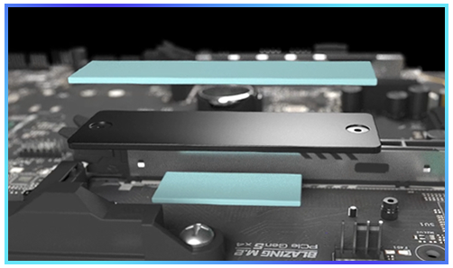 High-Quality M.2 Heatsink Pad for PCIe 4.0 & PCIe 5.0