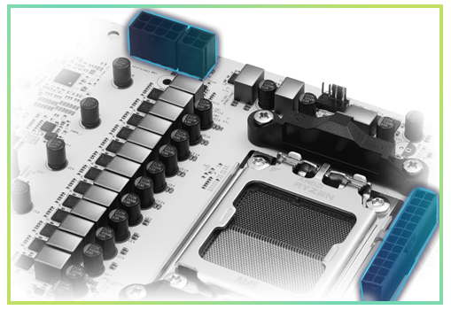 Durable 8-Pin CPU Connector