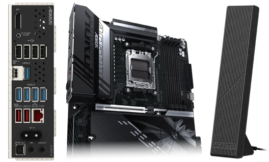 B850 AORUS ELITE WIFI 7 Connectivity & Networking Options