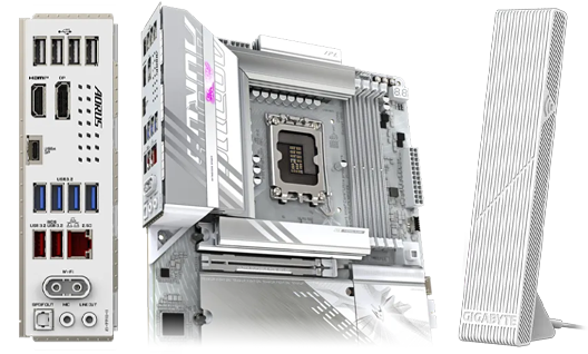 B850 AORUS ELITE WIFI 7 Connectivity & Networking Options