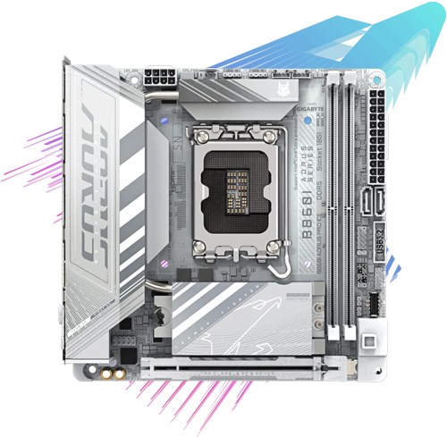 Gigabyte B860 ITX Motherboard for Intel Core Ultra Series 2 Processors