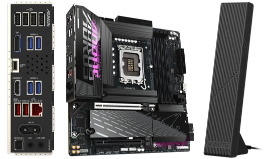 B860 AORUS ELITE WIFI 7 Connectivity & Networking Options