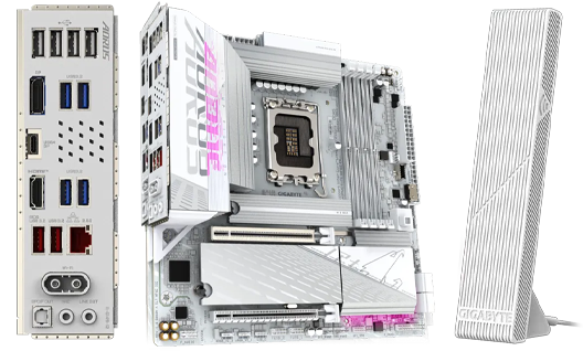 B860 AORUS ELITE WIFI 7 Connectivity & Networking Options