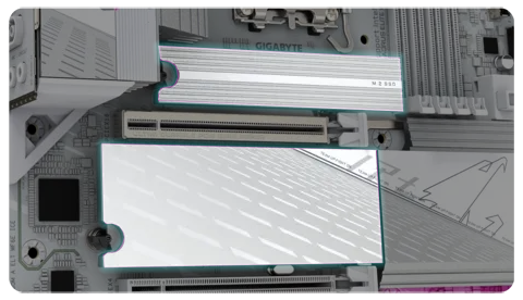 M.2 Heatsinks Highlighted