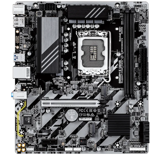 Gigabyte B860 Motherboard for Intel Core Ultra Series 2 Processors