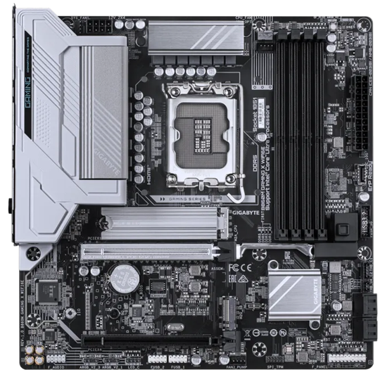 Gigabyte B860 Motherboard for Intel Core Ultra Series 2 Processors