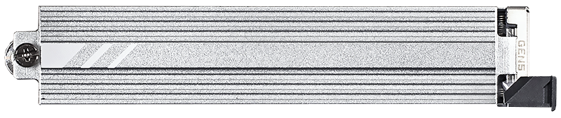 PCIe Gen5 M.2 22-80/110 Slot with Heatsink