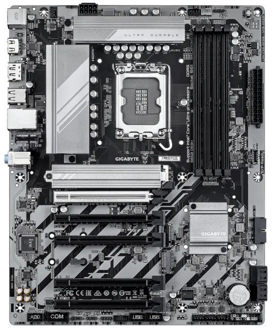 Gigabyte B860 Motherboard for Intel Core Ultra Series 2 Processors