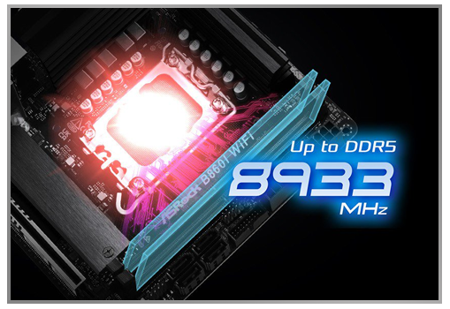8666 MHz Memory Transfer; Intel XMP Support