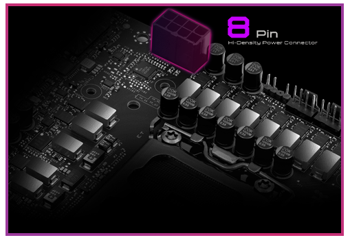 Durable 8-Pin CPU Connector