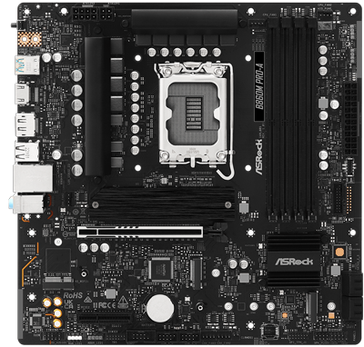ASRock Pro-A mATX Motherboard for Intel Core Ultra Series 2 Processors