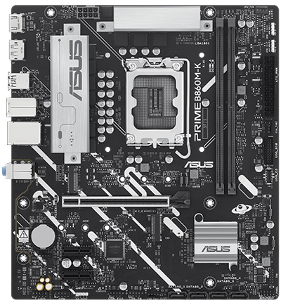 ASUS PRIME B860M-K AM5 DDR5 PCIe 4.0 mATX Motherboard