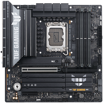 ASUS TUF GAMING PLUS WiFi AM5 DDR5 PCIe 5.0 mATX Motherboard
