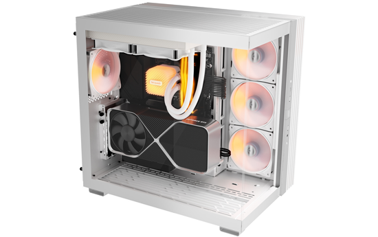 be quiet！ LIGHT BASE 600 DX [White] LIGHT BASE 600 DX | White silent PC cases from be quiet!