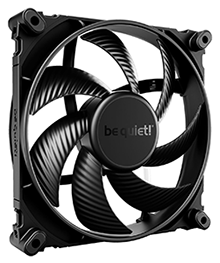3x pre-installed Silent Wings 4 140mm Fans