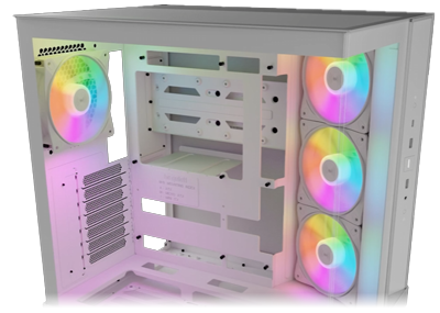 Be Quiet! Pure Base 501 DX ARGB Gaming Case W/ Glass Side, ATX, Compact