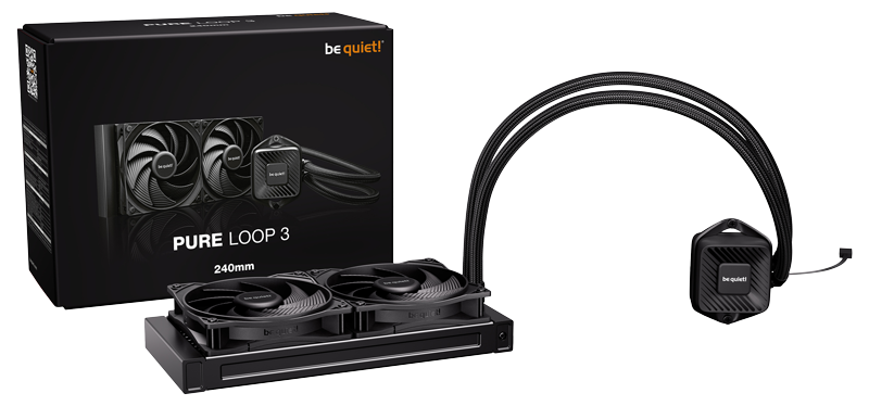 be quiet! Pure Loop 3 All-in-One CPU Cooler with box