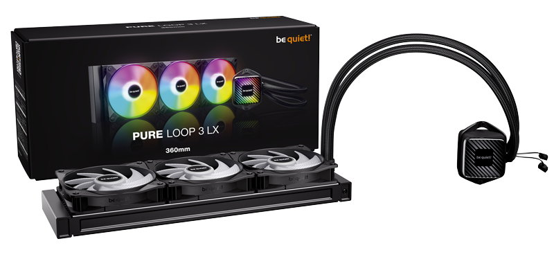be quiet! Pure Loop 3 All-in-One CPU Cooler with box