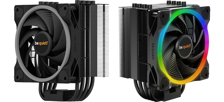 be quiet pure rock 2 fx black single tower cpu cooler