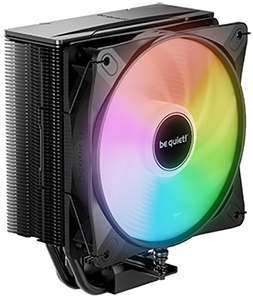 PURE ROCK PRO 3 LX Dual Tower ARGB CPU Cooler from be quiet!