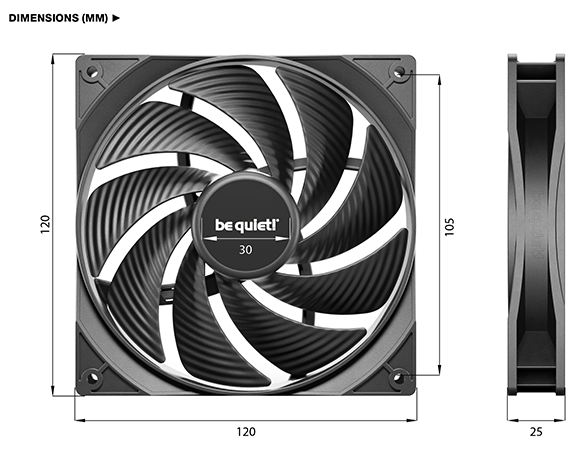 Fan Dimensions