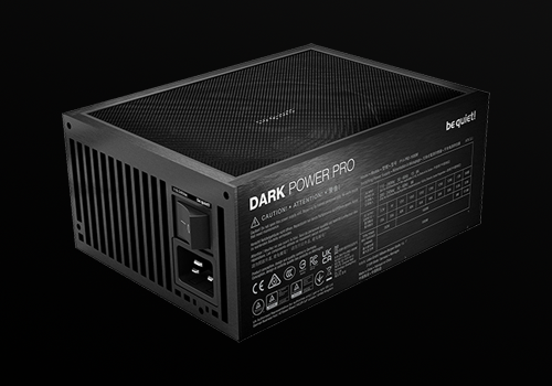 Image of PSU on a black background