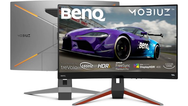 BenQ MOBIUZ EX2710R QHD 165Hz Curved Gaming Monitor
