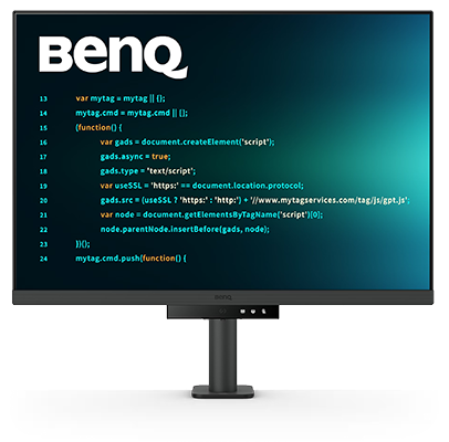 BenQ RD280UA 4K Programming Monitor with Backlight & Flexible Arm