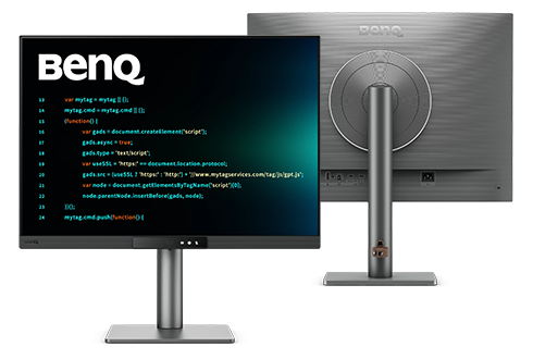 28-inch RD280UG 4K+ Programming Monitor with MoonHalo Backlight from BenQ