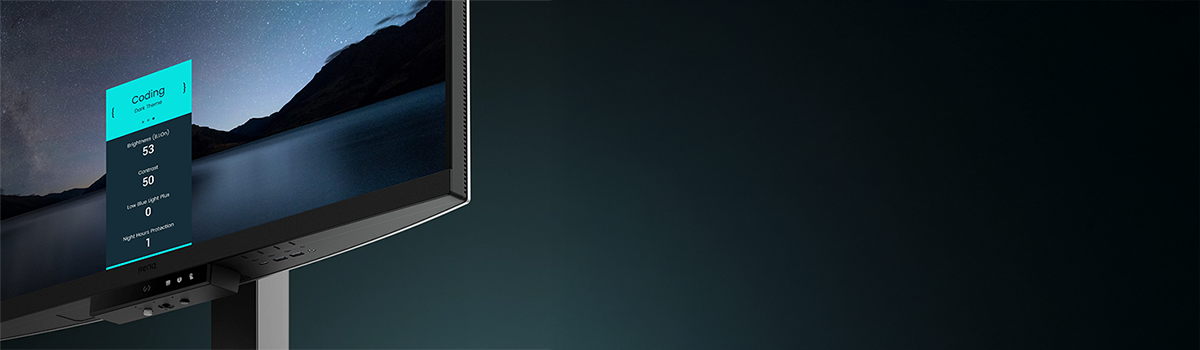Corner of monitor with coding function bar on-screen, highlighting coding hotkey accessibility