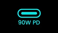 USB Type-C with power delivery icon