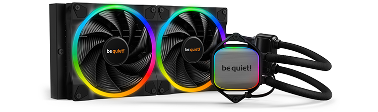 240mm Pure Loop 2 FX RGB Intel/AMD CPU Liquid Cooler bequiet be quiet BW013 4260052189023 