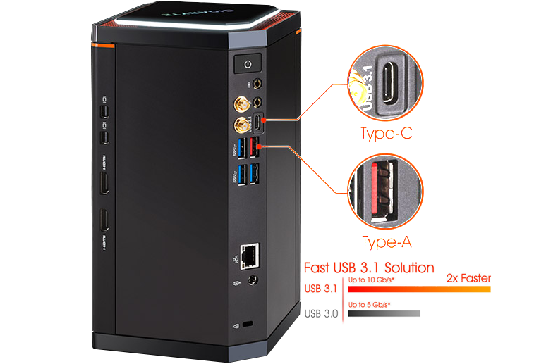gigabyte brix vr