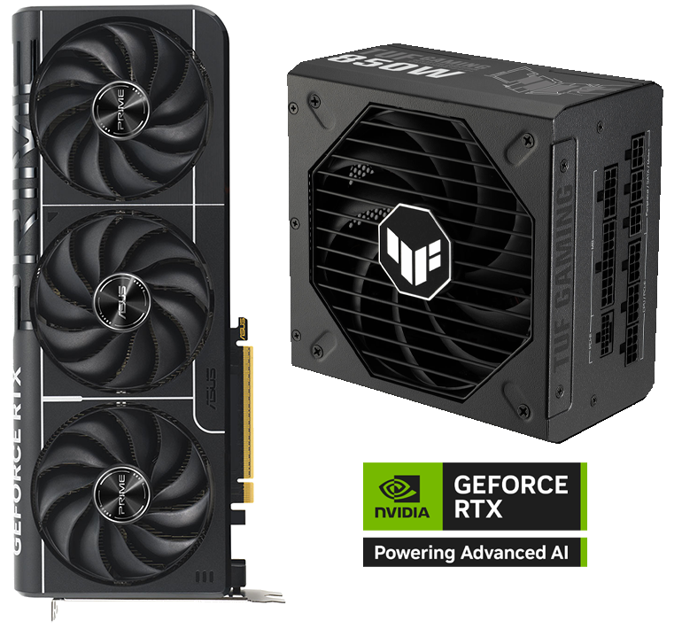 GeForce RTX 5080 Graphics Card with PSU Bundle