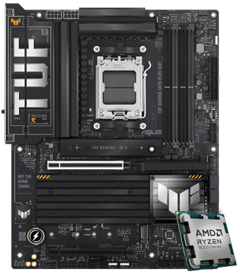 CPU Ryzen7-9800x3d +ASUS B650M-Plus WiFi The best motherboards for the AMD Ryzen 7 9800X3D CPU from ROG and