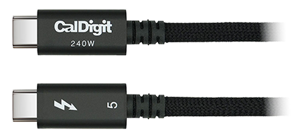 0.5m Thunderbolt 5 Pro Cable from CalDigit