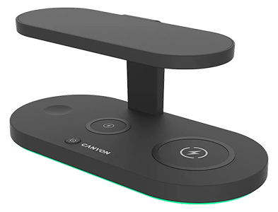 Angled image of the wireless charger