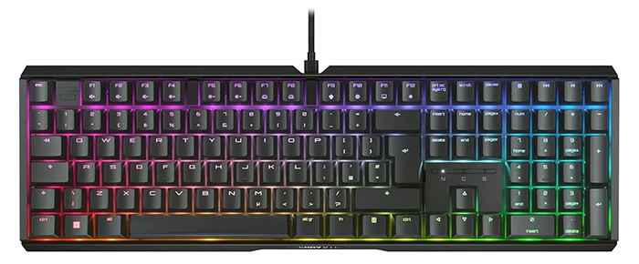 MX 3.1 Black ARGB MX2A Mechanical Keyboard from Cherry XTRFY