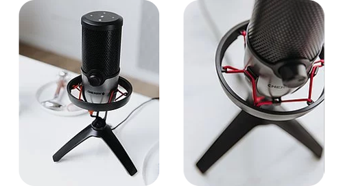 CHERRY UM 6.0 ADVANCED Black/Silver Microphone