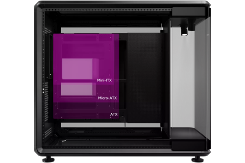 MasterFrame 360 Panorama Case motherboard compatibility