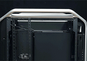 movable radiator brackets along the alternate side