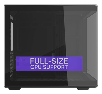 Full-Size GPU Support.