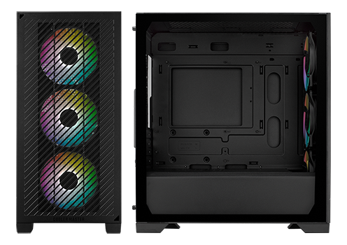 Elite 301 Black Windowed Mini Tower from Cooler Master