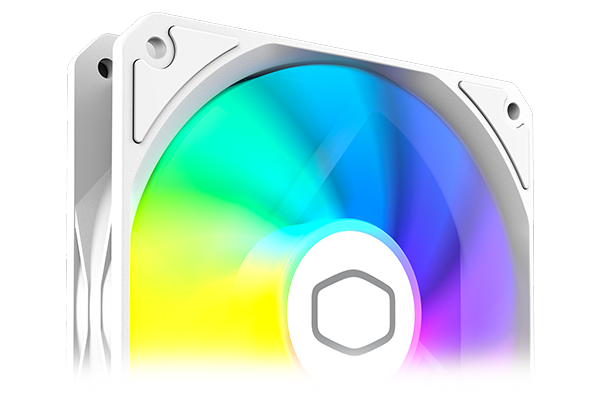 Upper area of MF120 Lite ARGB fan.