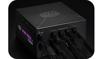 Showing Cables Plugged into PSU