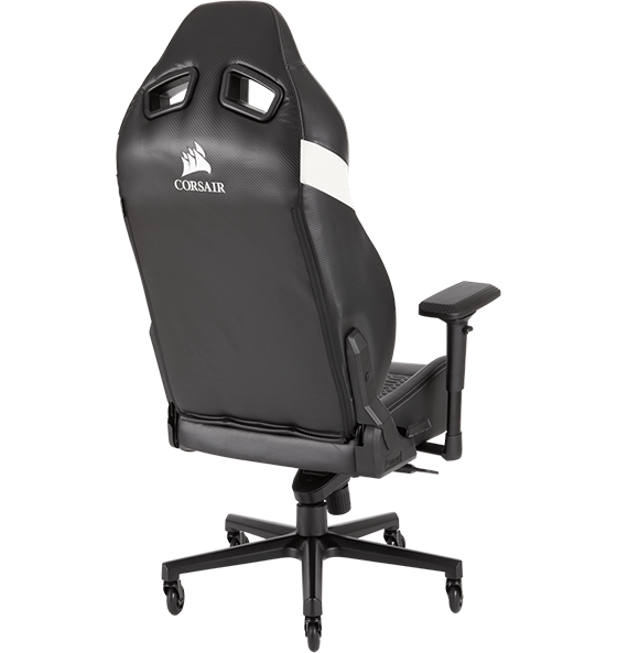 Corsair ROAD WARRIOR T2 White Office Gaming Chair LN87335 CF 9010007 WW SCAN UK