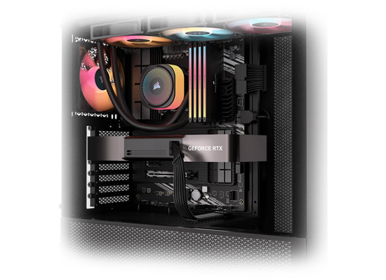 Hero image PC Case showcasing Elite Premium cables